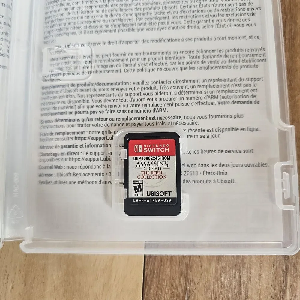 Ubisoft Assassin's Creed: The Rebel Collection Compilation Nintendo Switch Rogue